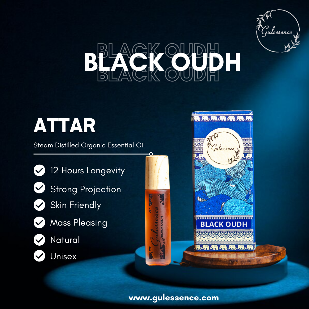 Black Oudh | Roll-On Attar | Gulessence - Gulessence