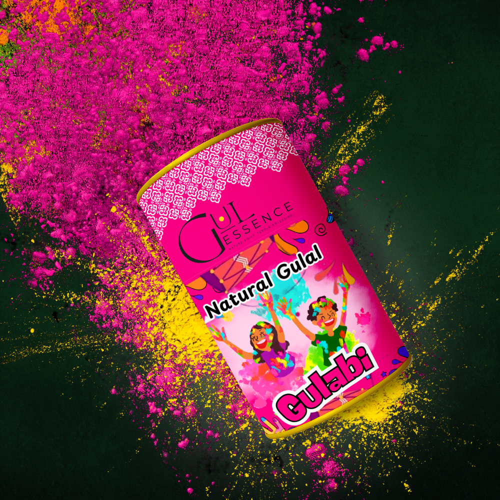 Pack of 4 -Natural Organic Holi Colours | Gulessence Holi Collection - Gulessence