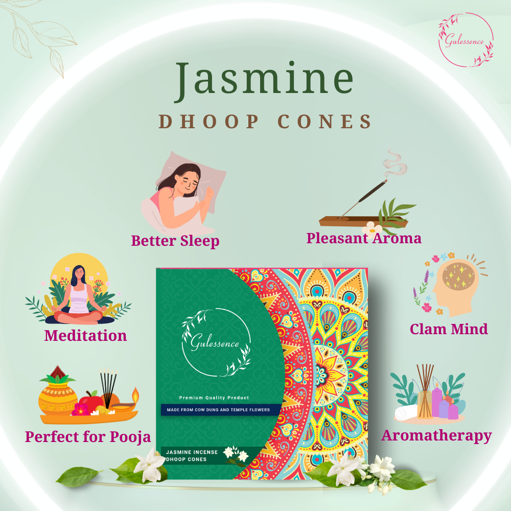Uses of Jasmine Dhoop Cones