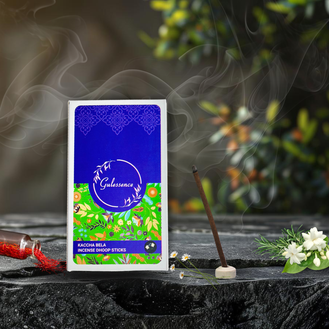 Kacha BelaDhoop Sticks | Bamboo less Dhoop Sticks | Gulessence - Gulessence