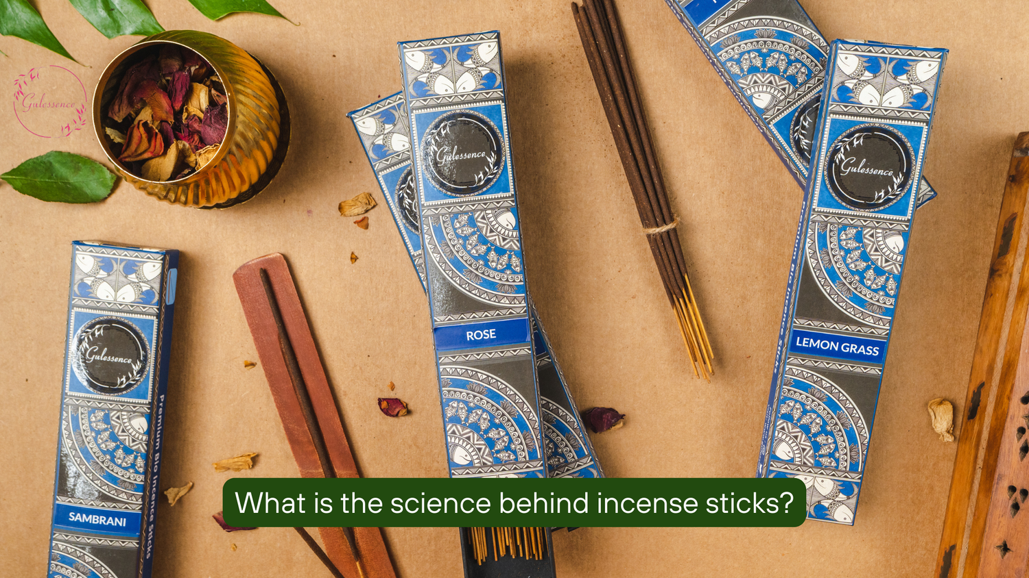 What is the science behind incense sticks?