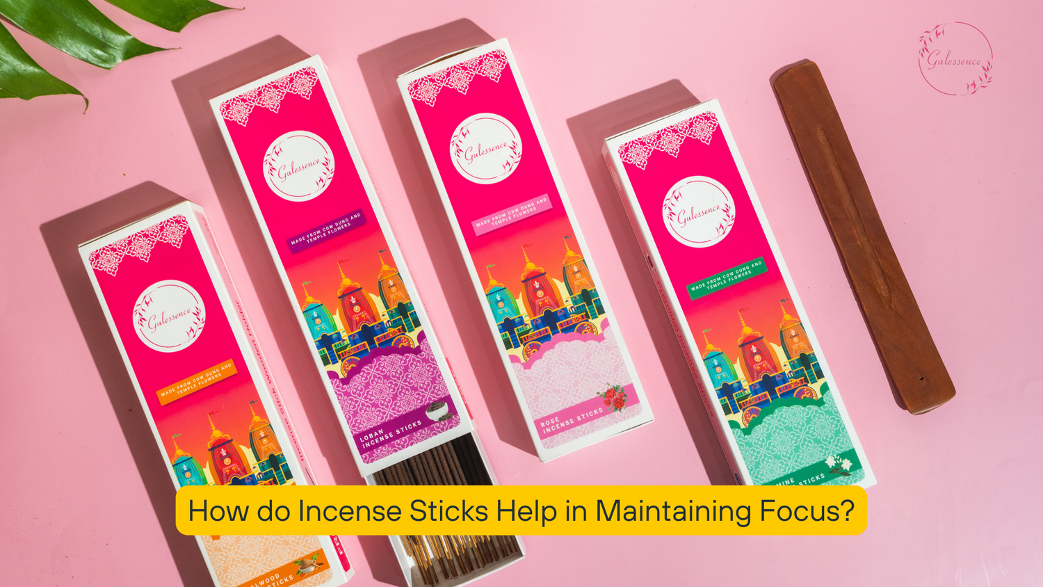 How do Incense Sticks Help in Maintaining Focus?