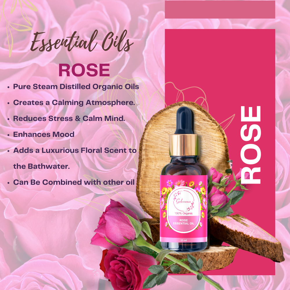 Benefits of rose essential oil