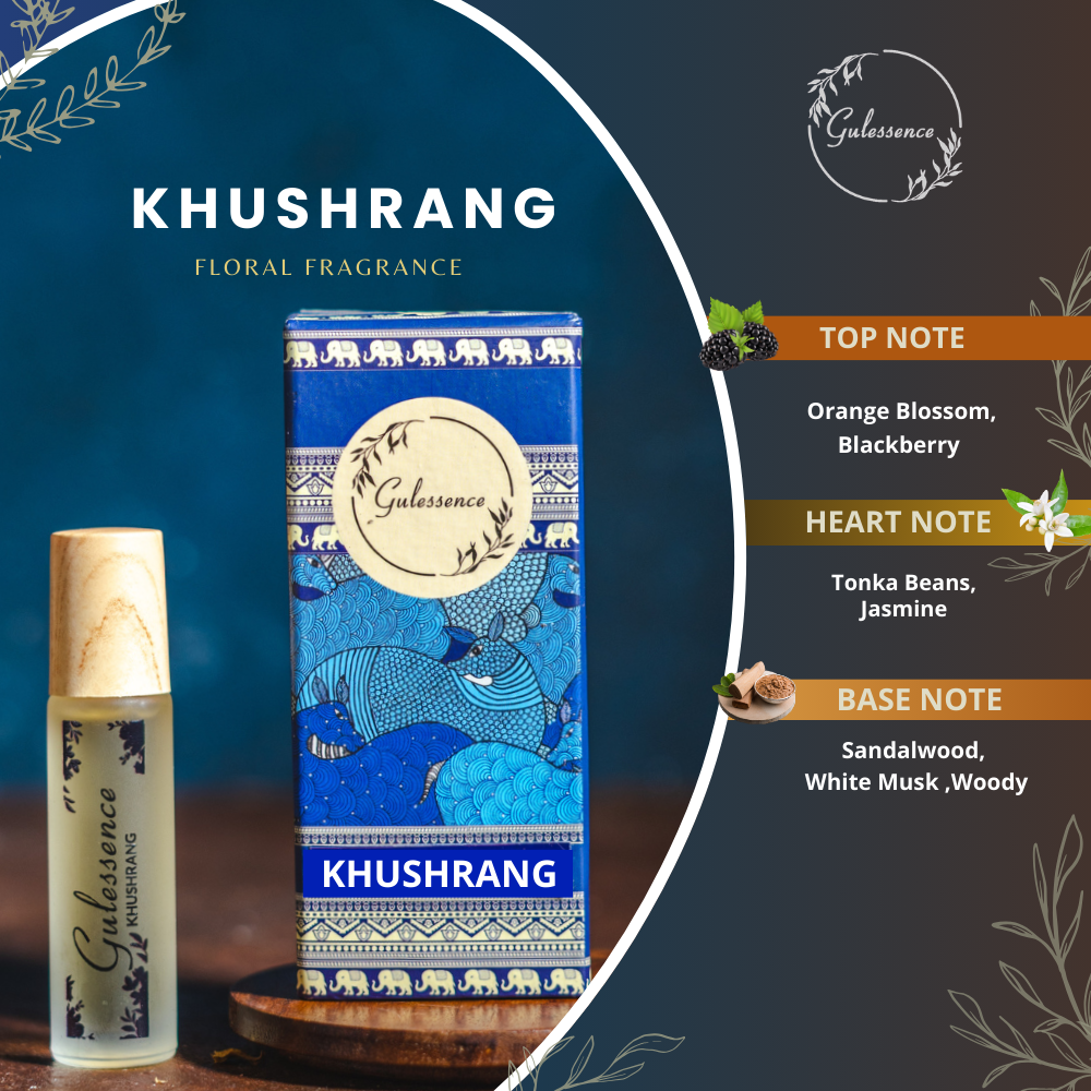 Khushrang | Roll-On Attar | Gulessence