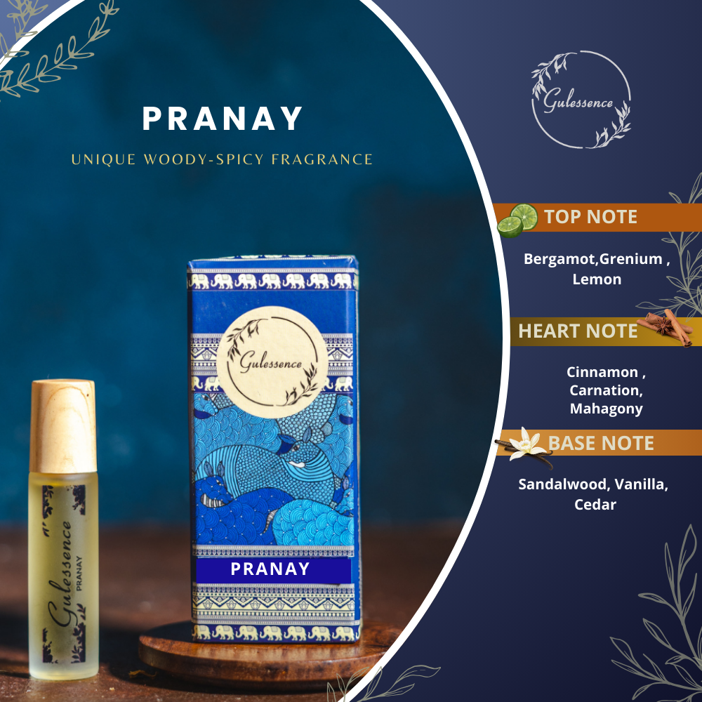 Pranay | Roll-On Attar | Gulessence