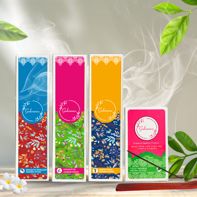 Gulessence Mosquito Repellent Incense Set