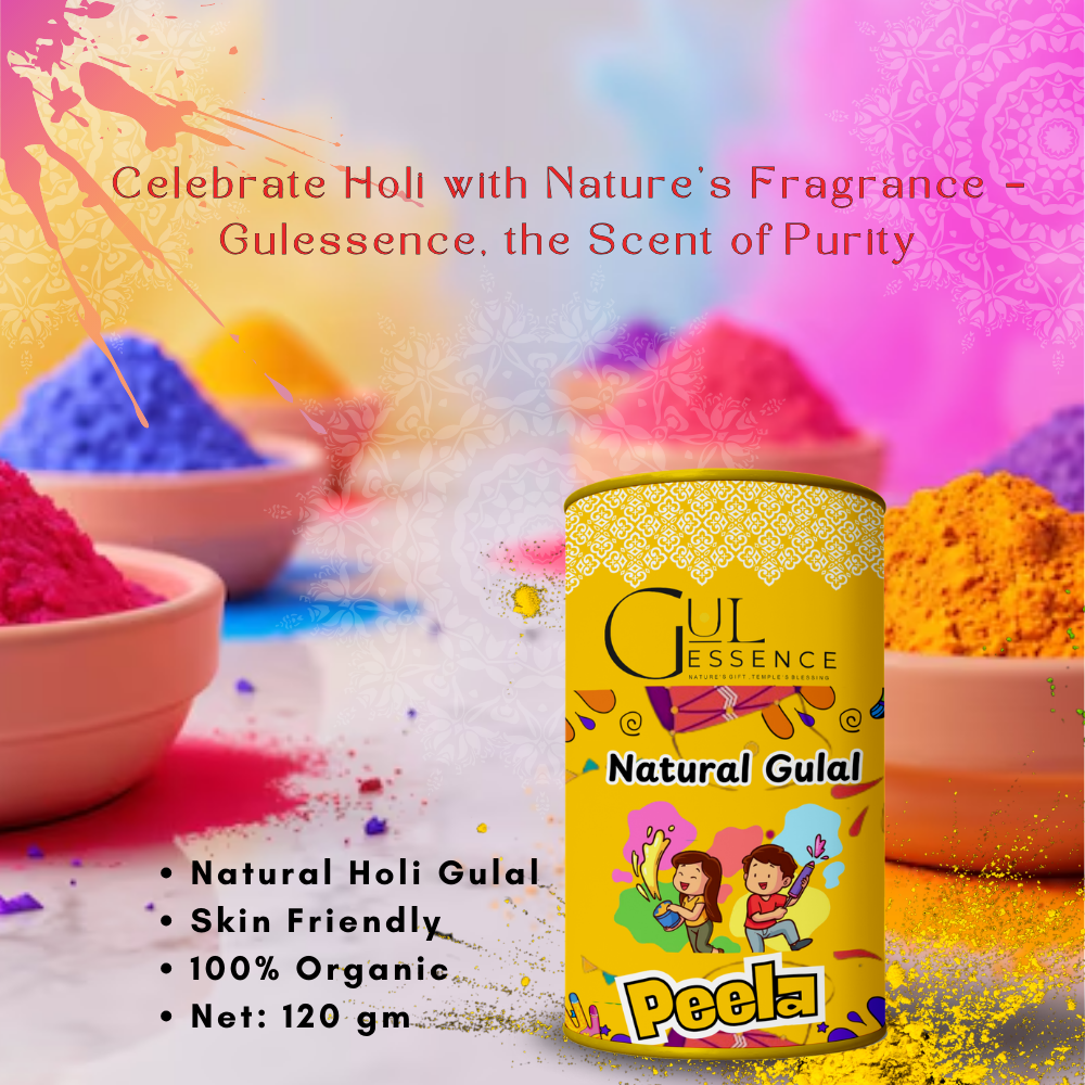 Natural Organic Holi Colours | Gulessence Holi Gift Box -2 - Gulessence