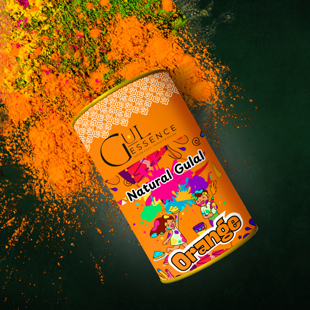 Pack of 4 -Natural Organic Holi Colours | Gulessence Holi Collection - Gulessence