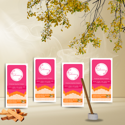 Sandalwood Dhoop Sticks | Bamboo less Dhoop Sticks | Gulessence