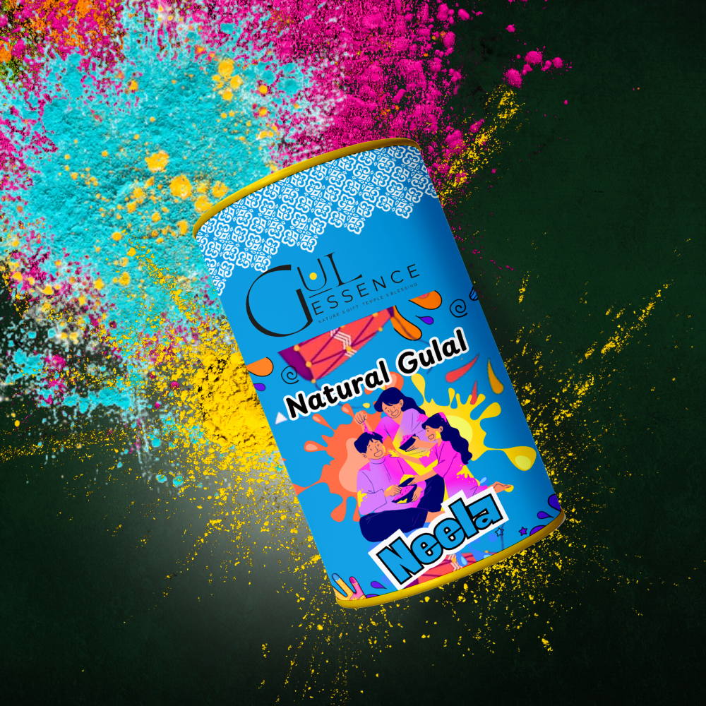 Natural Organic Holi Colours -Orange | Gulessence Holi Collection - Gulessence