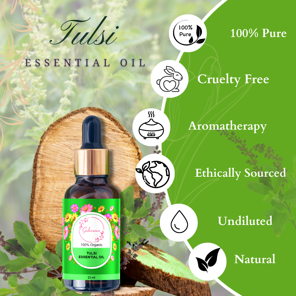 Tulsi Essential Oil | Essential Oil | Gulessence