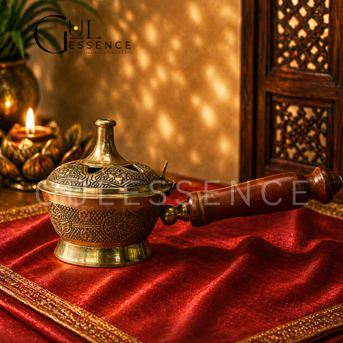 Brass Dhoop Dhooni| Dhooni | Gulessence - Gulessence