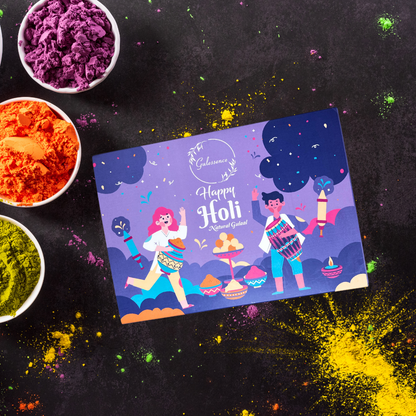 Natural Organic Holi Colours | Gulessence Holi Gift Box -2