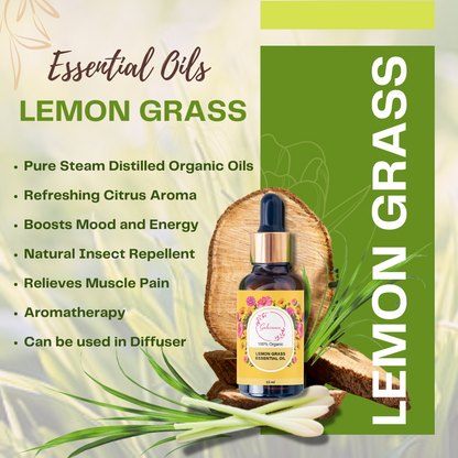 benefits of lemon grass essential oil