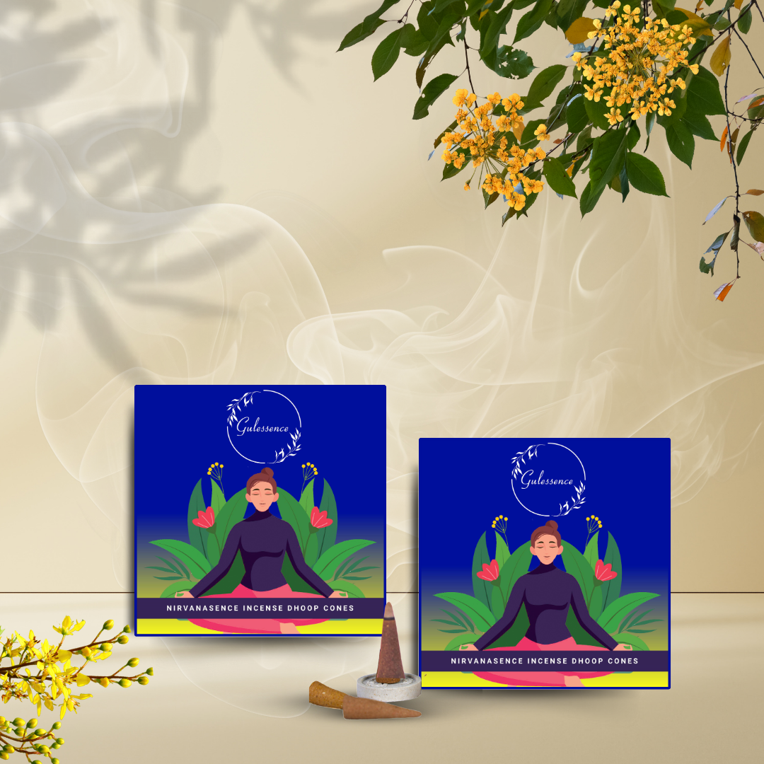 Nirvanasence Dhoop Cones | Made from Temple Flower | Gulessence