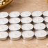 Aroma Scented Soy Tea Light Candles, Pack of 20 – Plain White