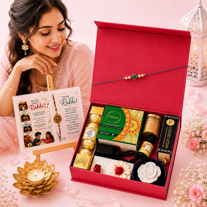 Premium Rakhi Gift Box for Sister |Gulessence