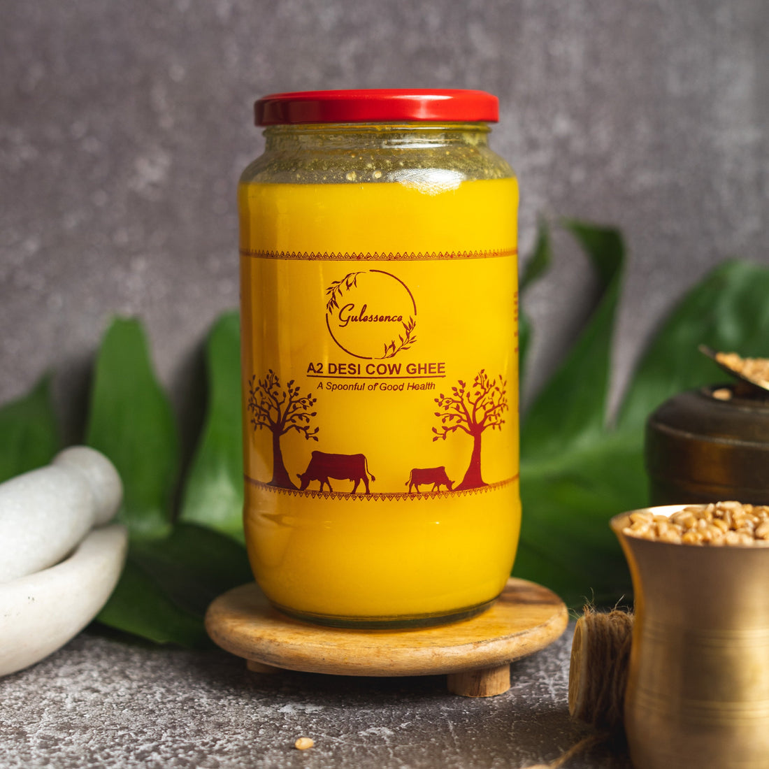 A2 Cow Ghee- 500 mL | A2 Cow Ghee | Gulessence - Gulessence