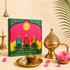 Gulessence Organic Jasmine Havan Cup burning in a traditional brass dhooni for pooja and home purification