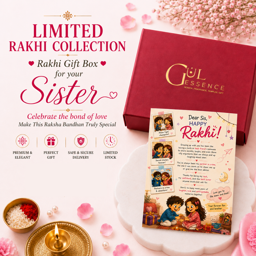 Premium Rakhi Gift Box for Sister |Gulessence