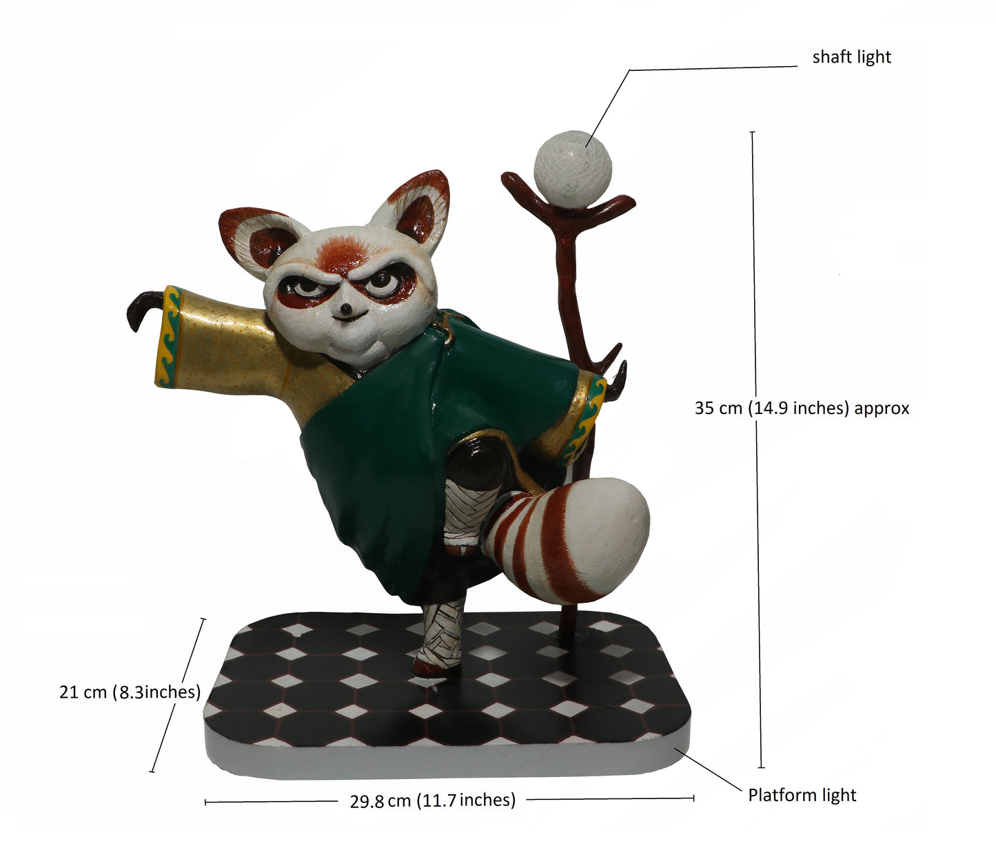 Kungfu Panda-Master Shifu Lamp | Rasa Asthetic | Gulessence - Gulessence