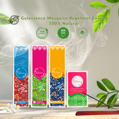 Gulessence Mosquito Repellent Incense Stick Set
