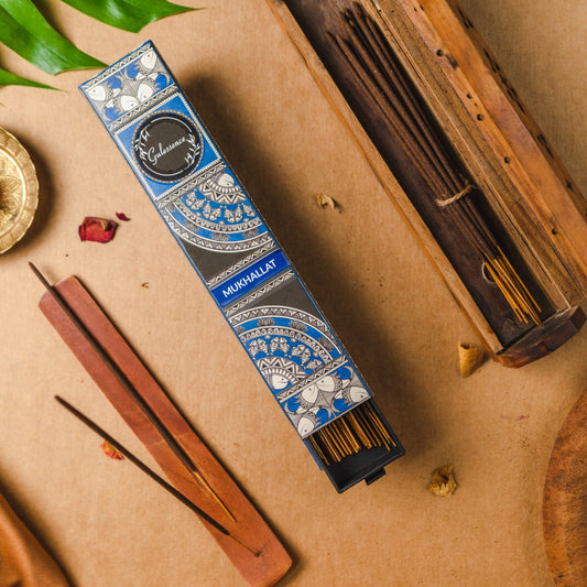 Mukhallat Incense Sticks | Aroma Desi | Gulessence - Gulessence