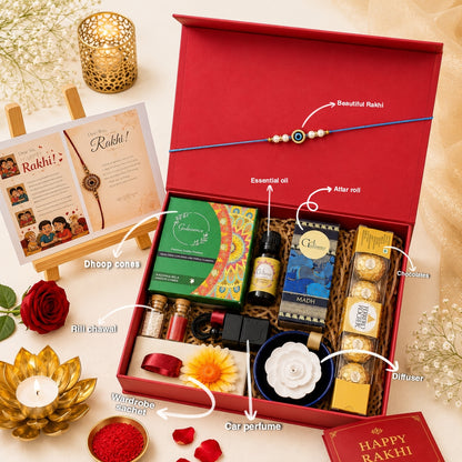 Premium Rakhi Gift Box for Brother |Gulessence