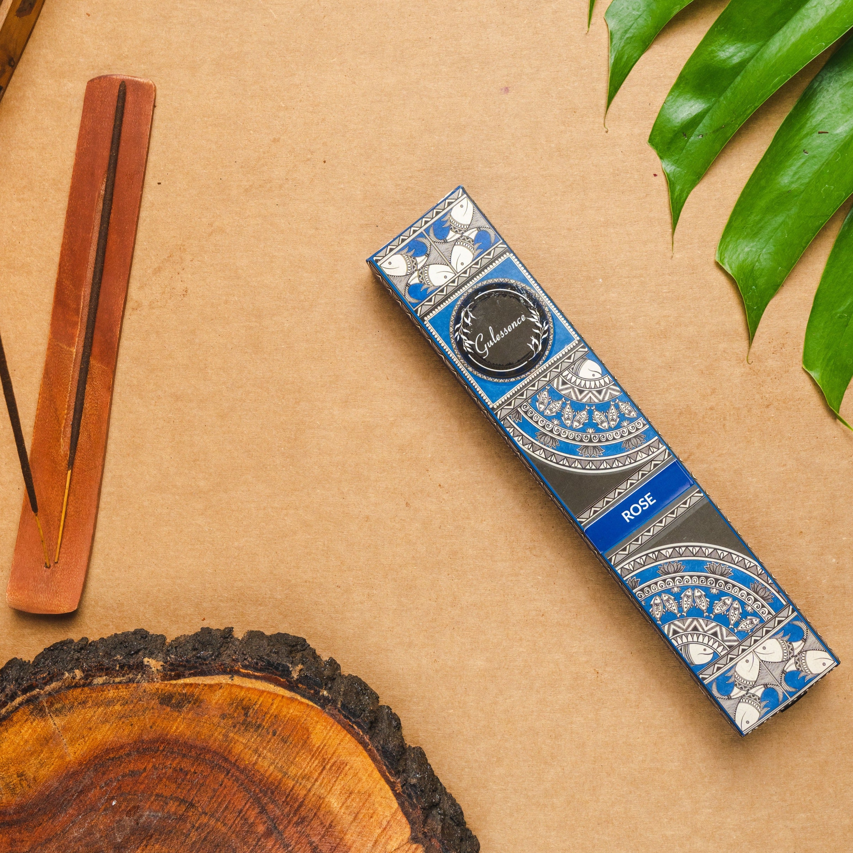 Rose Incense Sticks | Aroma Desi | Gulessence - Gulessence