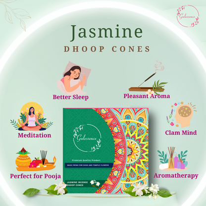 Uses of Jasmine Dhoop Cones 