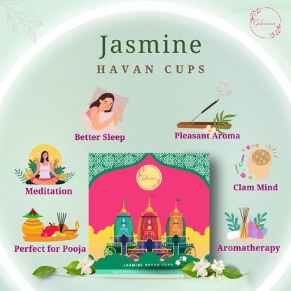 Uses of Jasmine Havan Cups