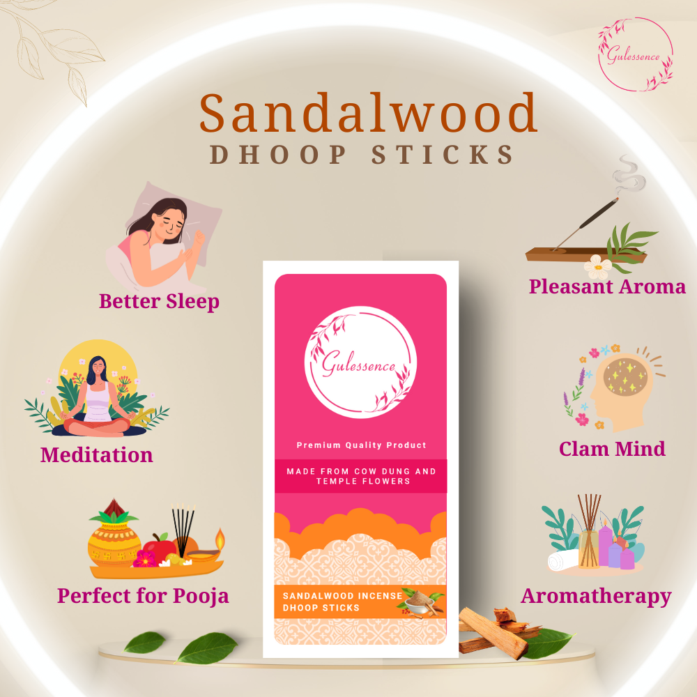 Uses of Sandalwood Dhoop Sticks