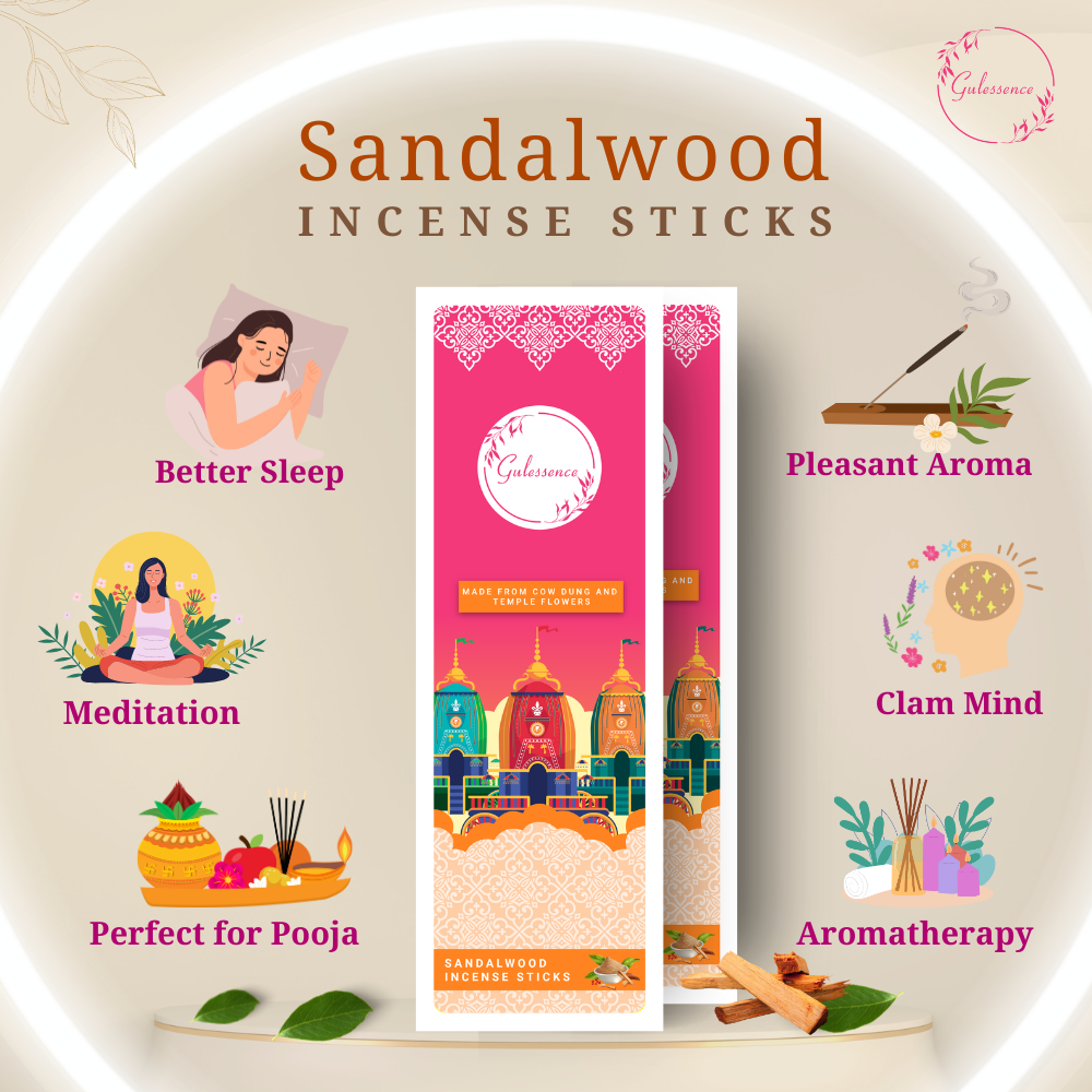 Uses of Sandalwood Incense Sticks