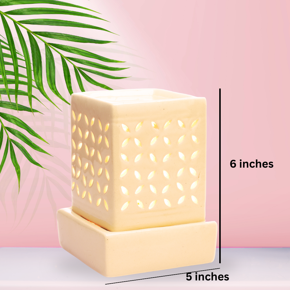 6 inch length & 5 inch breadth Ceramic Stand Diffuser