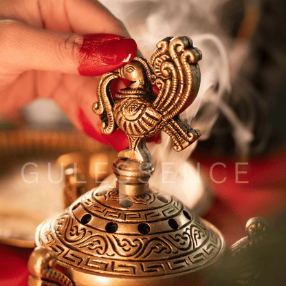 Premium Brass Dhooni | Dhooni | Gulessence - Gulessence